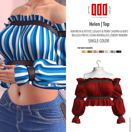 [ADD] Helen Top - Red