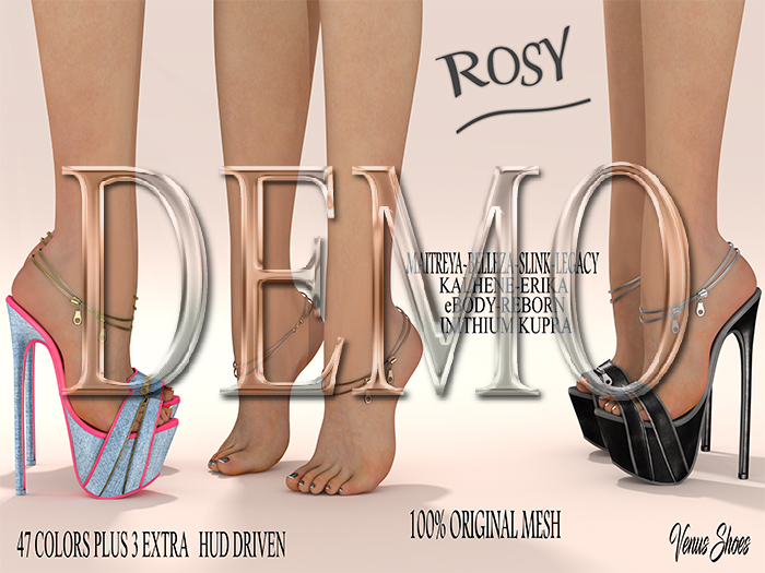 DEMO V.S ROSY SHOES 50 COLORS FATPACK