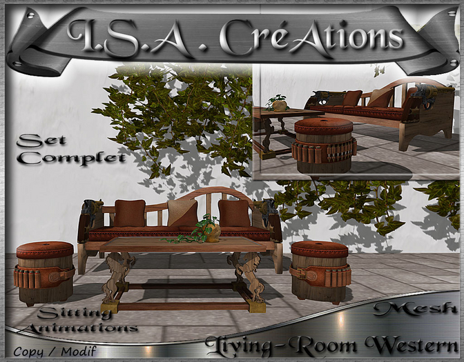Living-Room Western * Mesh * BOX
