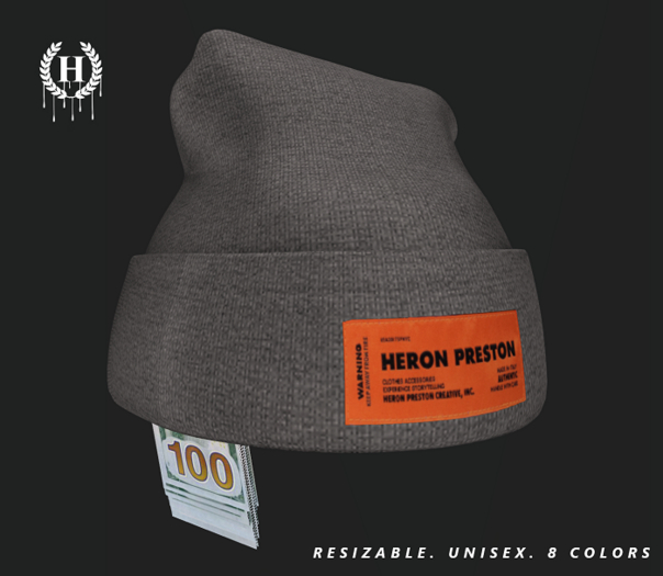 [HYPED] RACKZ BEANIE GREY unpack