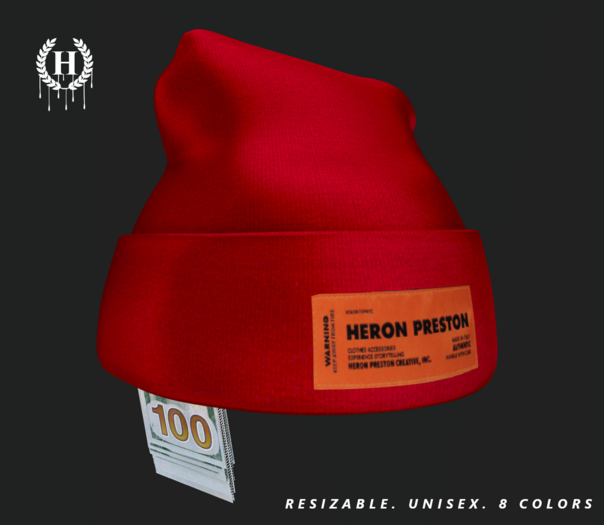 [HYPED] RACKZ BEANIE RED unpack