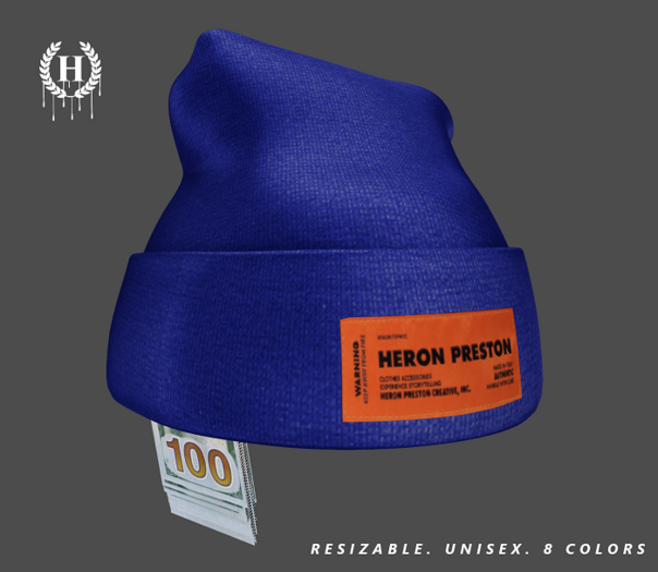 [HYPED] RACKZ BEANIE BLUE unpack