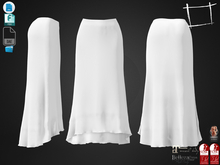 Dae Obj FBX For Women's Flouncing Long Female Skirt Maitreya,Slink(Physique,Hourglass),Belleza,Legacy