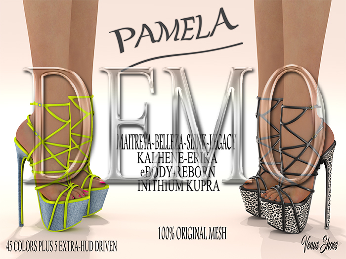 DEMO V.S PAMELA SHOES 50 COLORS FATPACK