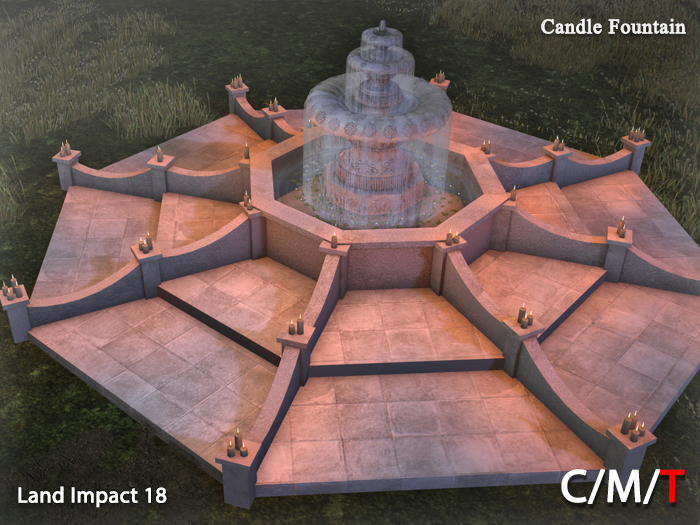 "Killer's" Candle Fountain (Decor Only)