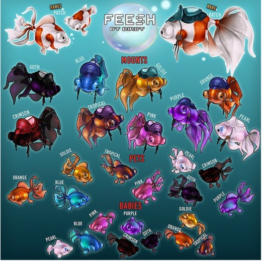 Birdy. Feesh - Mount  - Goth [box]