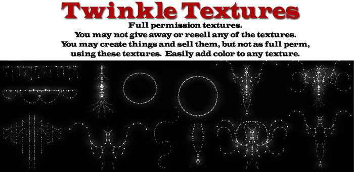 Shabby Chic Twinkle Textures