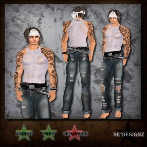 [SE*Designz] Trashed Jeans