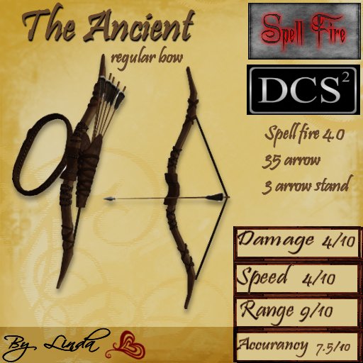 Spell Fire The Ancient bow [box]
