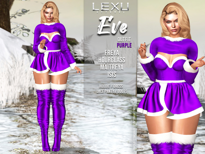 LEXU - EVE OUTFIT PURPLE 