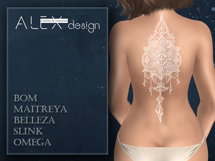 -ALEX- Elegant White tattoo