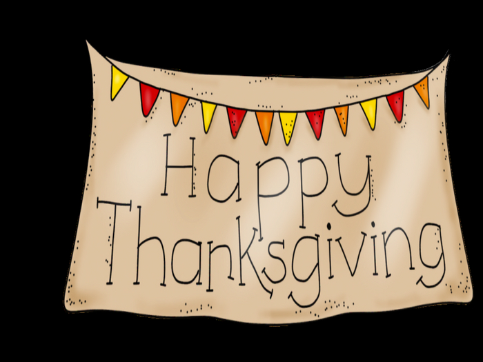 Happy Thanksgiving Banner Greeting 2021