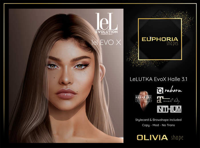 EUPHORIA Shapes - OLIVIA Shape (Lel EvoX Halle 3.1)