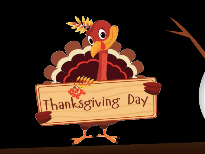 Happy Thanksgiving Greeting Turkey Sign 2021