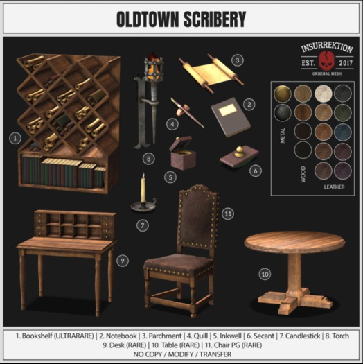 [IK] Oldtown Scribery - 05. Inkwell - COMMON