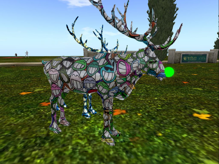 Tip Nose Rendeer Box Green