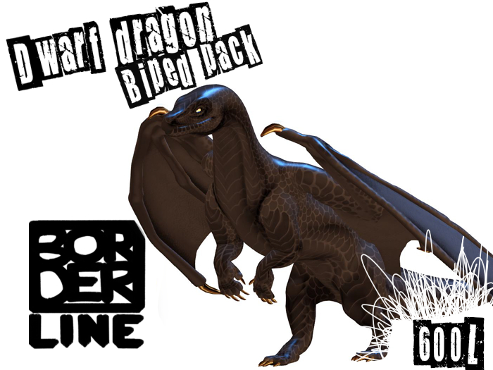 [Border]Line - ATC Dwarf Dragon Biped Anim Pack