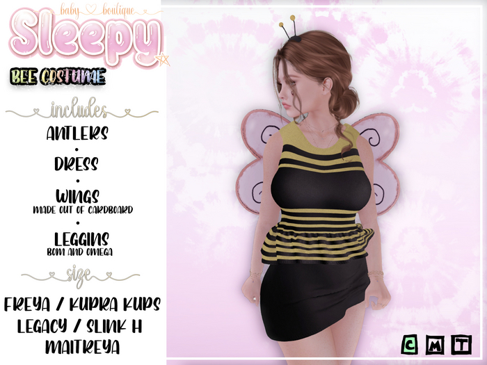 Sleepy. Bee Adult Costume