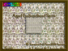 Aged Embroidered Satin Seamless Texture Set