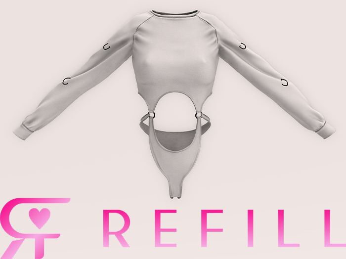 :RF: Refill Bodysuit White