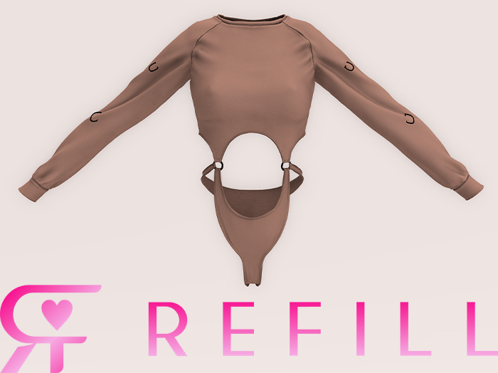 :RF: Refill Bodysuit Nude