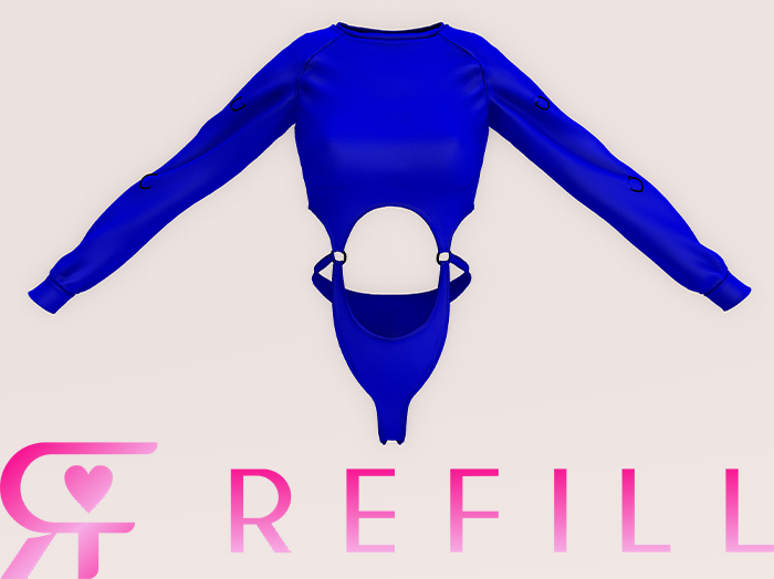 :RF: Refill Bodysuit Blue