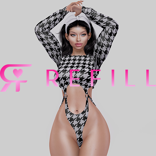 :RF: Refill Bodysuit Pat Wht