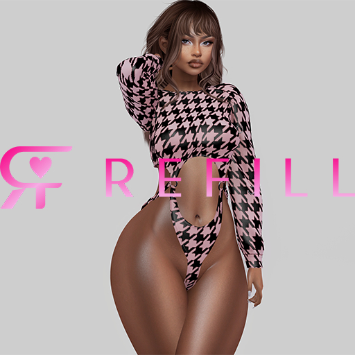 :RF: Refill Bodysuit Pat Pnk