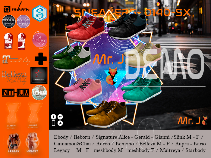 # Mr. J - Sneakers 0140SX 2.0 DEMO 10mnts addme