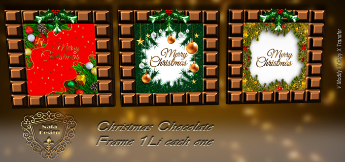 Nala Design - Christmas Chocolate Frame