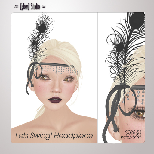 [ glow ] studio - Let's Swing headpiece
