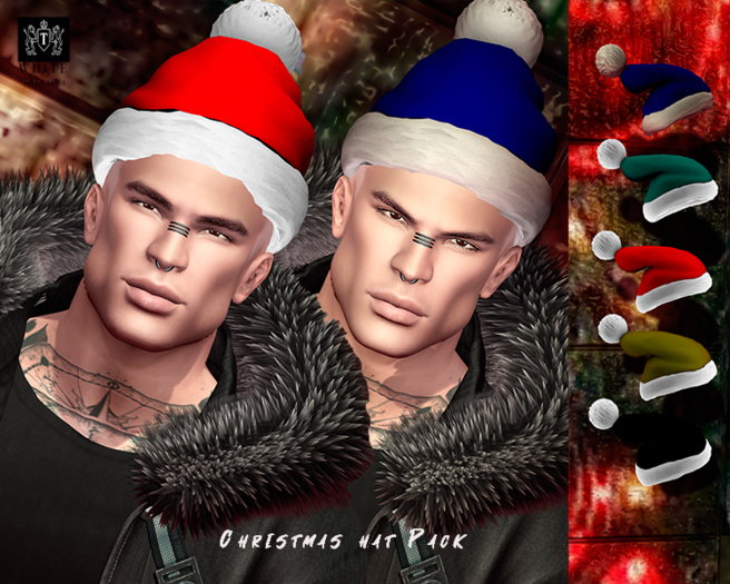 ::TW::# 54 Christmas hat Pack 