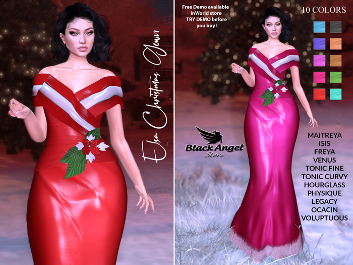 XMAS ELSA DRESS by BA Store v5 >>PROMO<< 