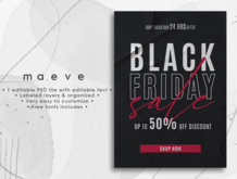 MAEVE - POSTER BLACK FRIDAY 01 (wear me)