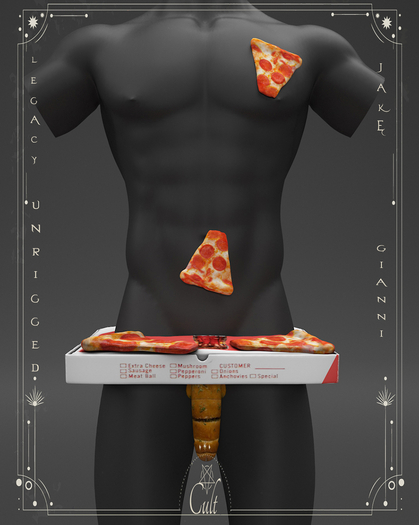 : CULT : Pizza Boy Costume Unisex Fatpack