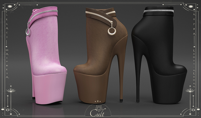 : CULT : Skylar Ankle Boots with HUD