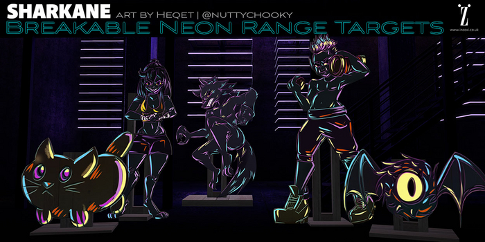 [inZoxi] - Sharkane Destructable Targets Set