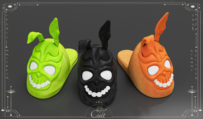 : CULT : Ripper Slippers Unisex with hud DEMO