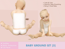 Baby Ground Sit [3] (Cute/Curious/Calm/Good)