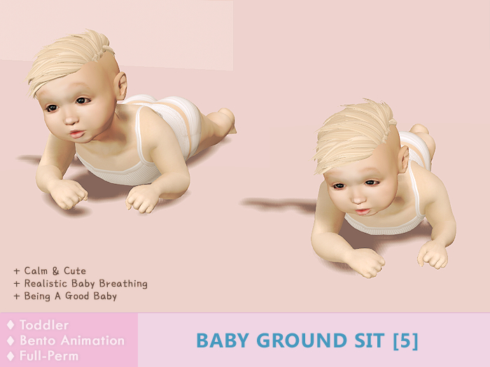 Baby Ground Sit [5] (Cute/Curious/Calm/Good)