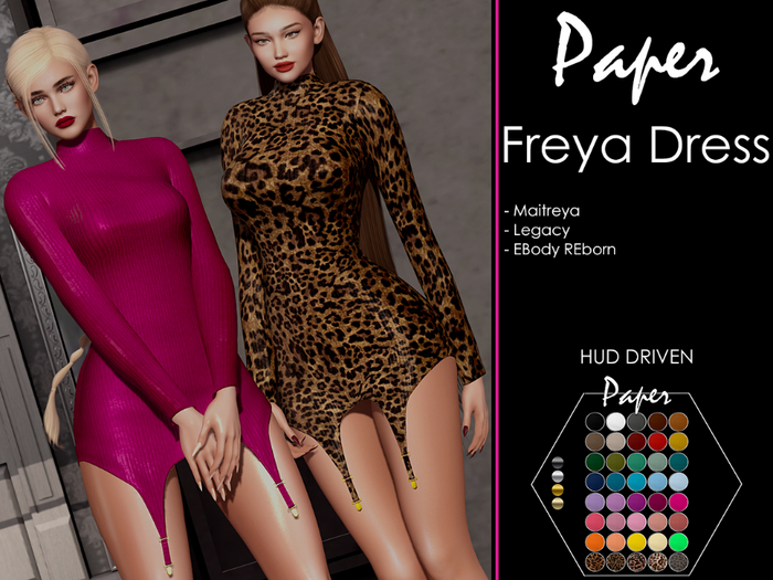 Paper. - Freya Dress