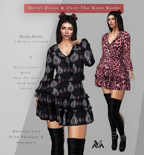 Ava Design//Meryl Dress & Boots