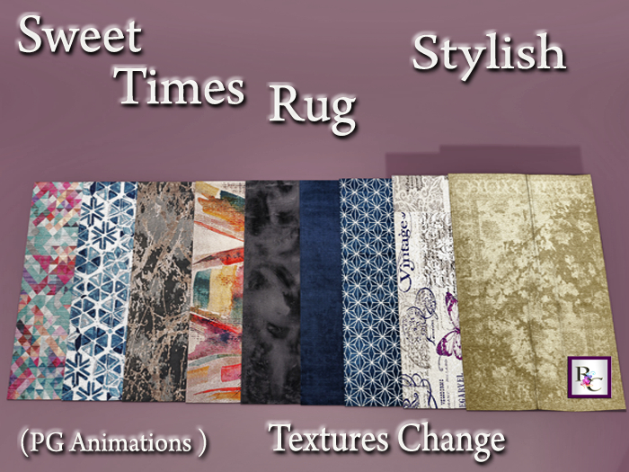 * RC * Sweet Times Rug - Stylish ( PG )