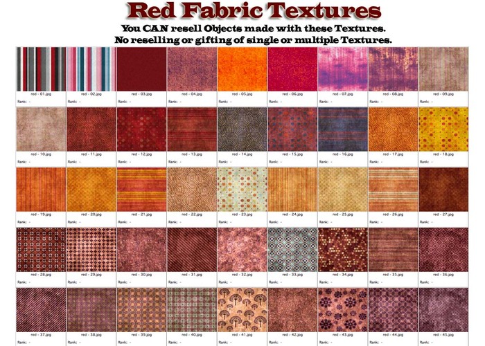 Shabby Chic Vintage Red Textures