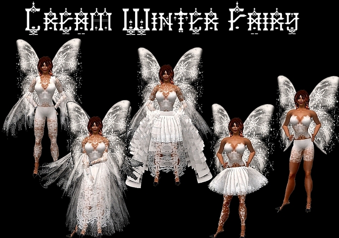 Cream Winter Fairy boxed