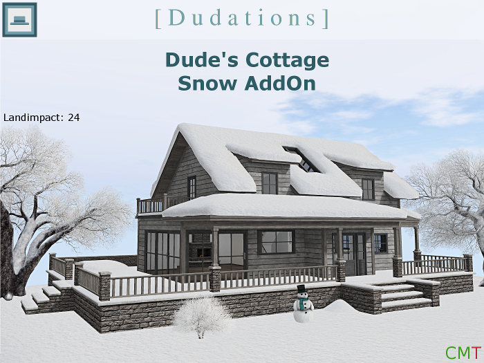 [-D-] Dude's Cottage Snow AddOn