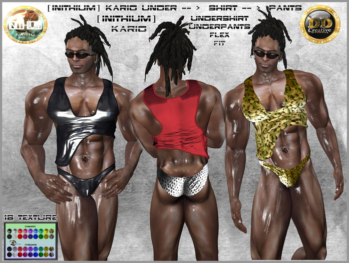 ☾ⅅⅅ☽ [INITHIUM] Kario Under-->Shirt -->Pants 