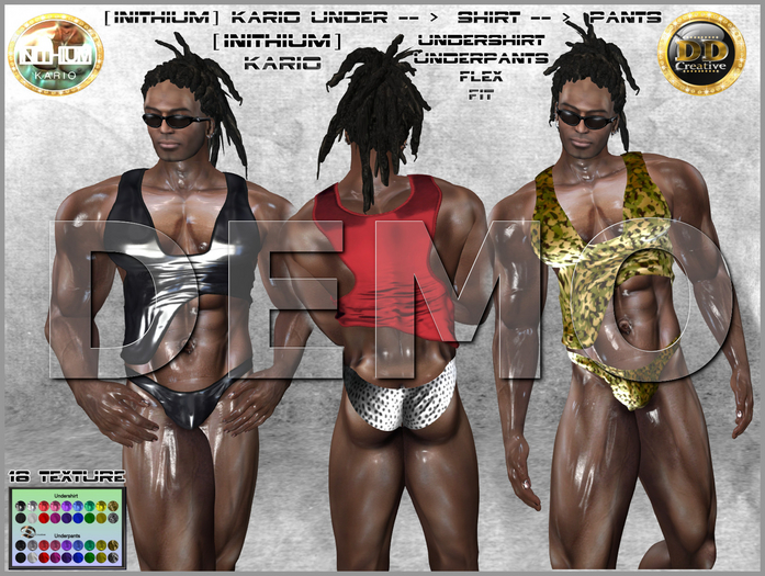 ☾ⅅⅅ☽ [INITHIUM] Kario Under-->Shirt -->Pants [ DEMO ]