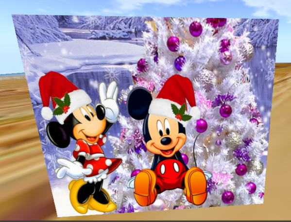 Christmas Mickey & Minnie wallpapers Background