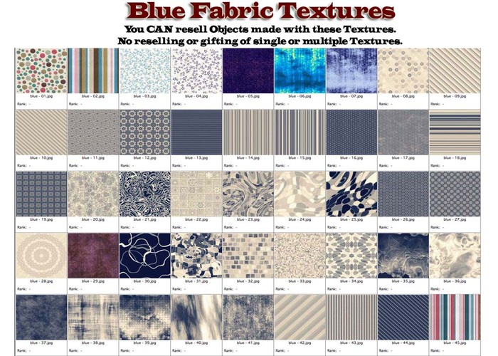 Shabby Chic Vintage Blue Textures